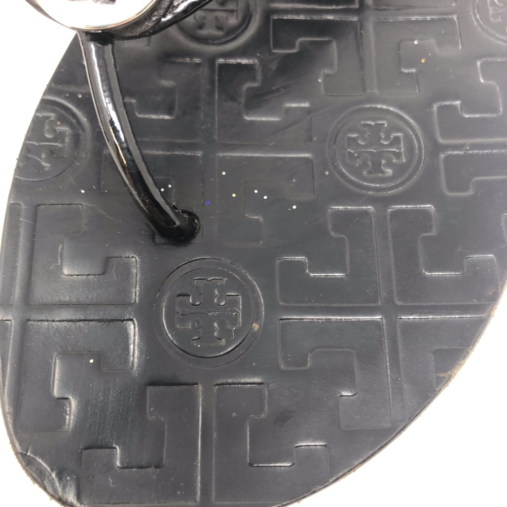 Tory birch black flip flops - Picture 3 of 7